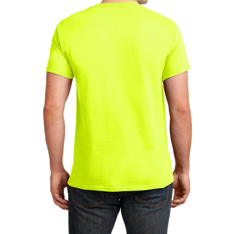 Gildan Safety T-Shirt (No Pocket) Safety Green