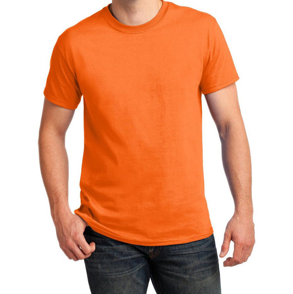 Gildan Safety T-Shirt (No Pocket) Safety Orange