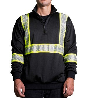 The Eclipse Line™ Enhanced Visibility 9 oz. 1/4-Zip Hoodie