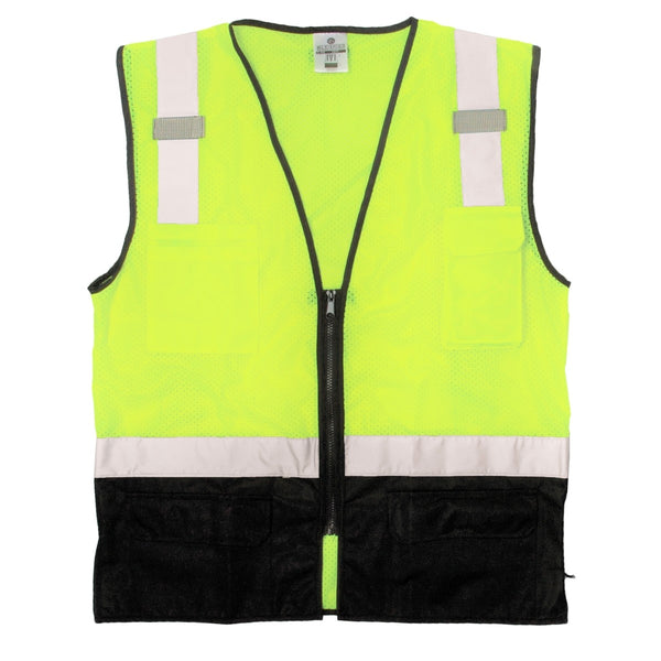 ML Kishigo Ultra-Cool™ Class 2 Safety Vest (Black Bottom)