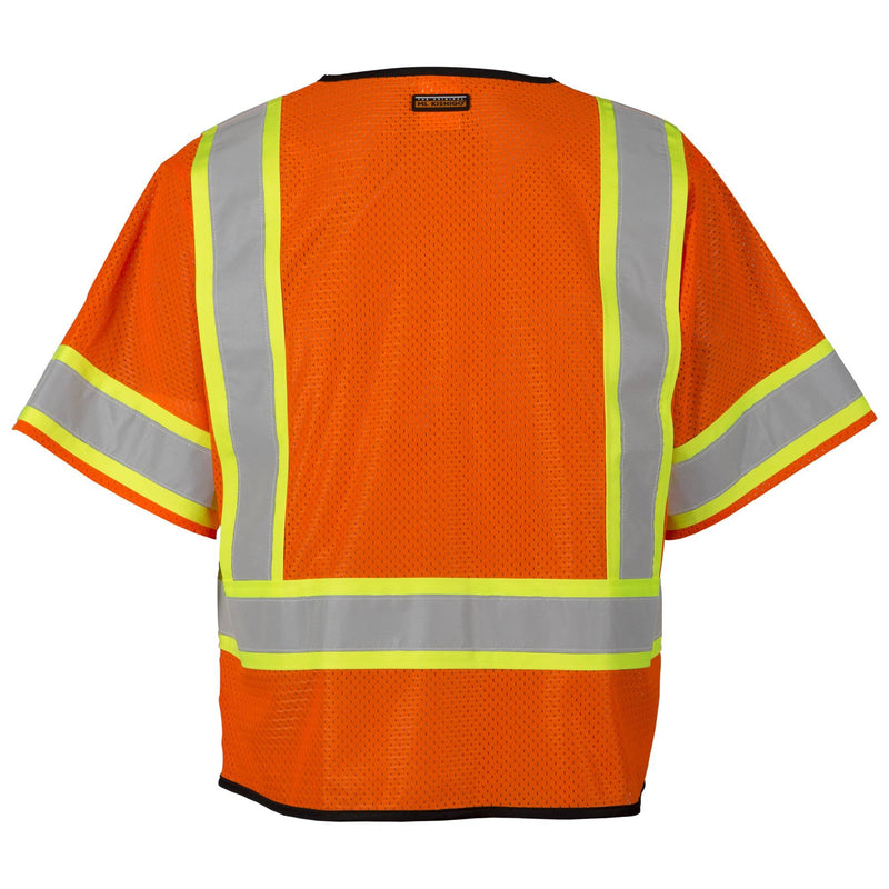 ML Kishigo 1 Pocket Class 3 Contrast Safety Vest (Mesh Fabric)
