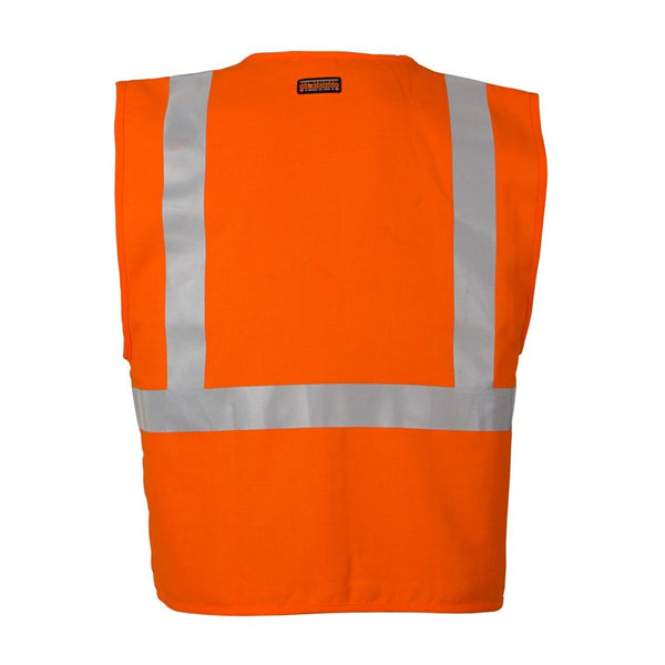 ML Kishigo Economy Class 2 FR Vest (Solid Fabric - Safety Orange)