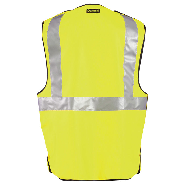 OccuNomix Class 2 5-Pt. Break-Away FR and Arc Rated Vest (Solid Fabric)