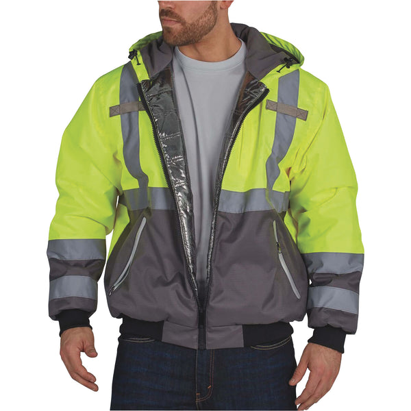 Class 3 Waterproof Hoodie with Heat Reflective Thermal Lining