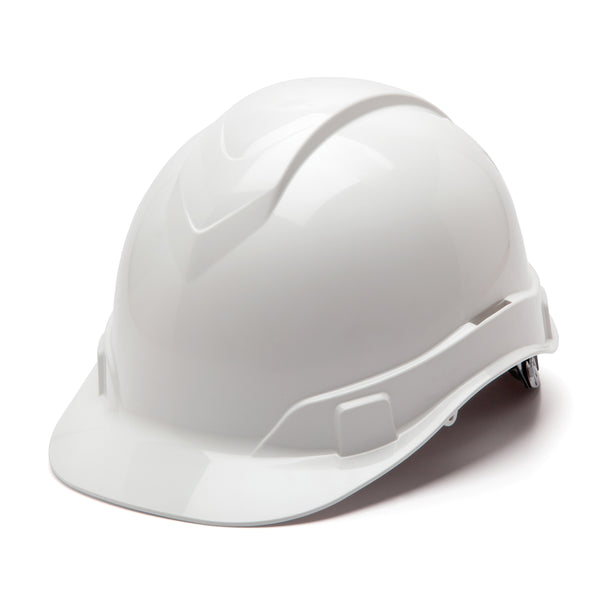 Pyramex Ridgeline Hard Hats with 4-Point Ratchet Suspension (Non-Vented)