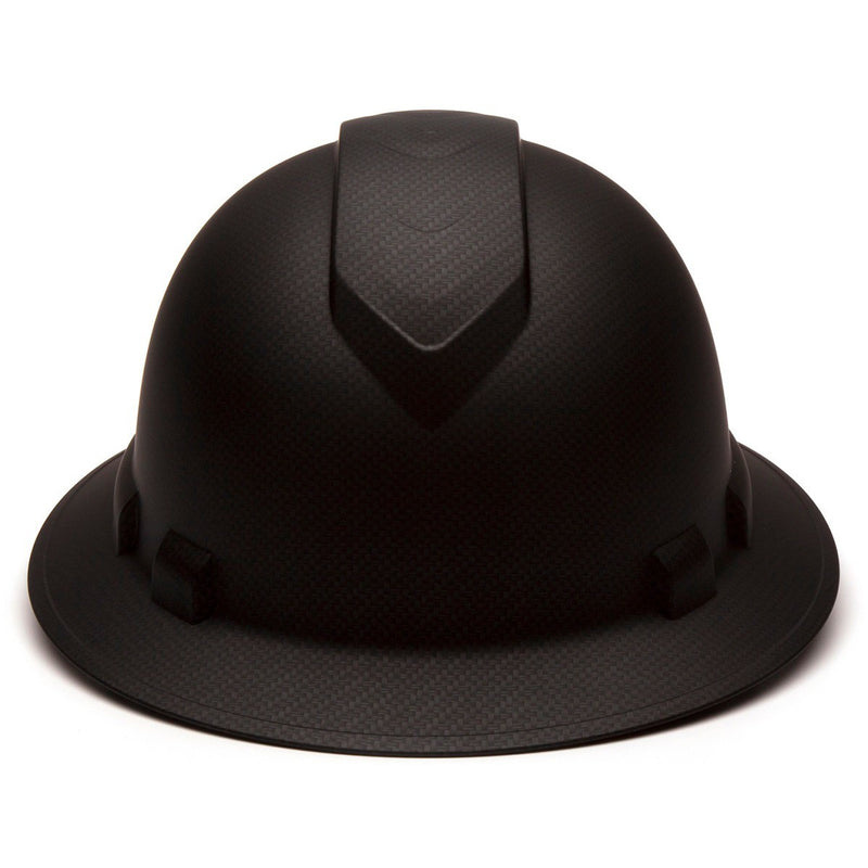 Special Edition - Graphite Pattern - Pyramex Ridgeline Full Brim Hard Hat with 4-Point Ratchet Suspension (Non-Vented)