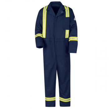 Bulwark® 100% Cotton 9 oz. FR Coverall with Reflective Trim