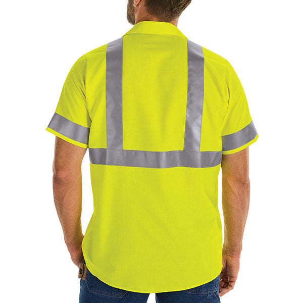 Red Kap® Ripstop Class 2 Short Sleeve Work Shirt