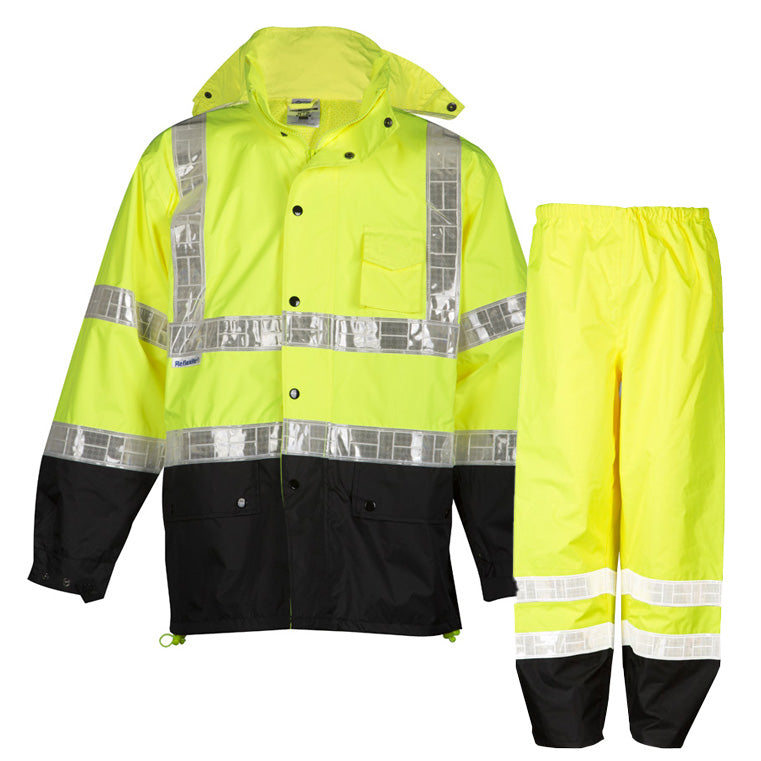 ML Kishigo Class 3 Storm Stopper Pro Rain Suit (Jacket and Pants)