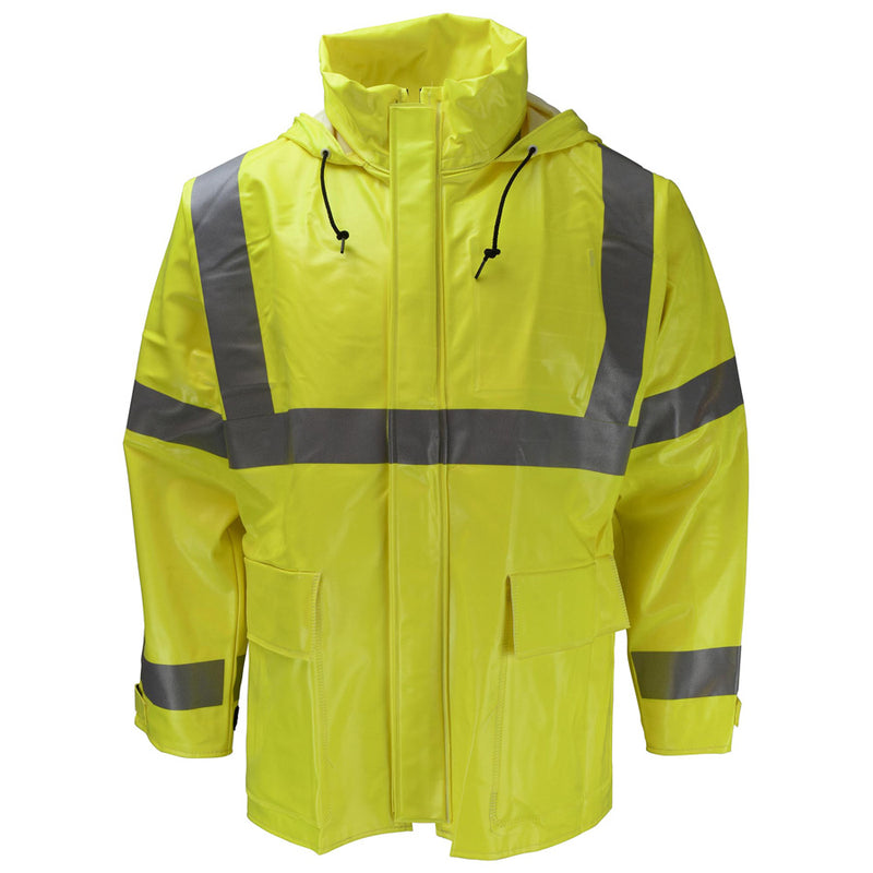 Tingley Eclipse™ Class 3 FR & Arc Resistant Rain Jacket (Yellow-Green)