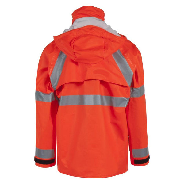 Tingley Eclipse™ Class 3 FR & Arc Resistant Rain Jacket (Orange-Red)