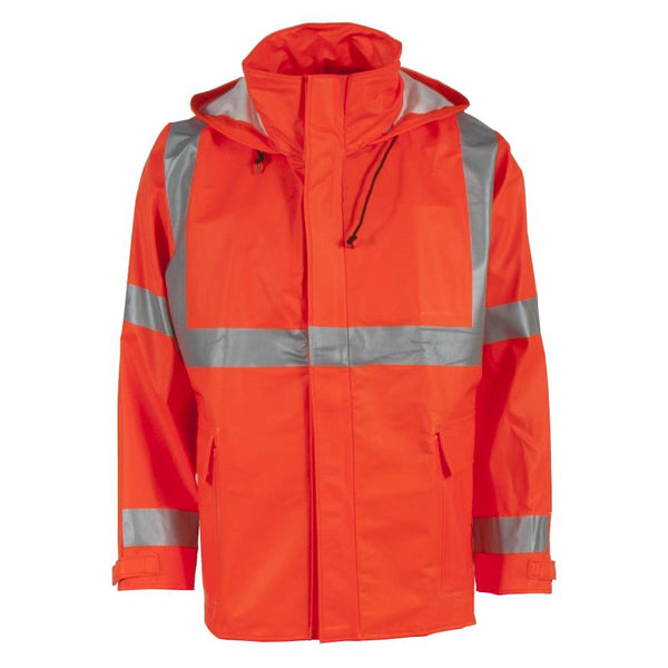 Tingley Eclipse™ Class 3 FR & Arc Resistant Rain Jacket (Orange-Red)